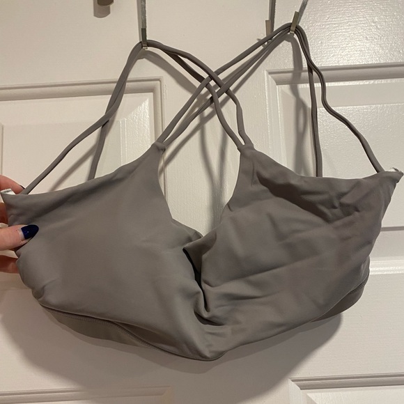🌟5 for $10🌟Gray Crossback Padded Large Sports Bra NWOT - Picture 4 of 12